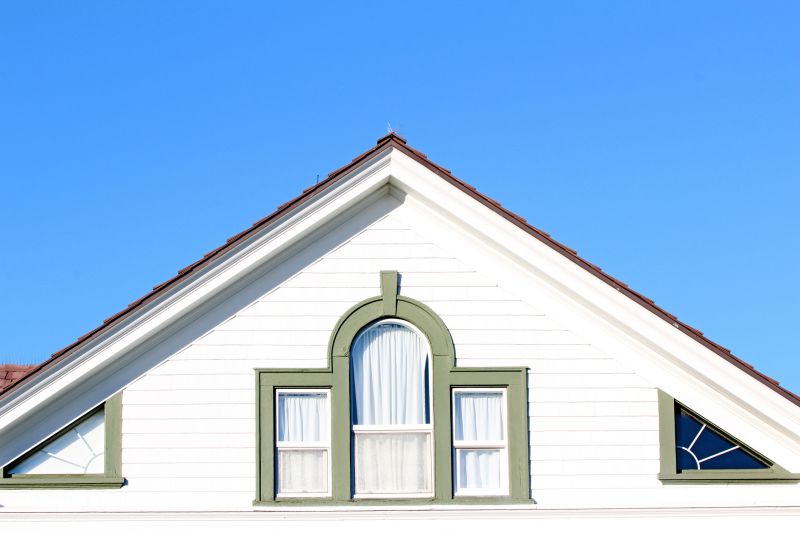 Gable Vent with Decorative Trim