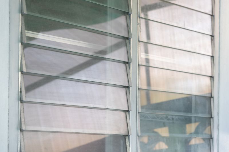 Gable Vent with Louvered Design